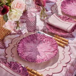 Serena Aubergine Cabbage Dinner Plate
