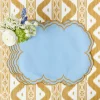 Serena Blue & Caramel Placemats (Set of 4)