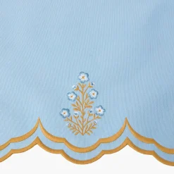 Serena Blue Carnation Napkins (Set of 4)