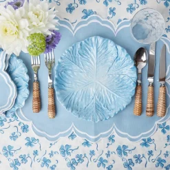 Serena Cornflower Blue Placemats & Napkins (Set of 4)