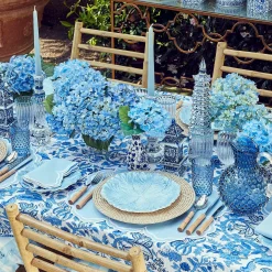 Serena Cornflower Blue Placemats & Napkins (Set of 4)