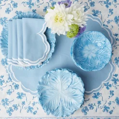 Serena Cornflower Blue Placemats (Set of 4)