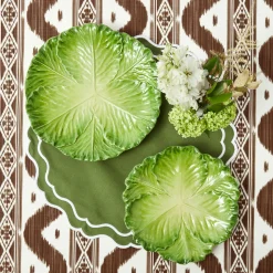 Serena Green Cabbage Starter Plate