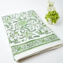 Serena Green Tablecloth