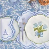 Serena White Placemats & Napkins (Set of 4)