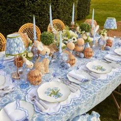 Serena White Placemats & Napkins (Set of 4)