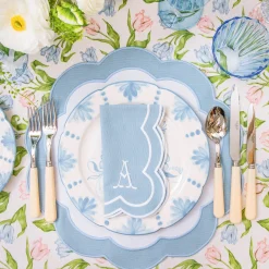 Seville Blue Gardênia Dinner Plate (set of 4)
