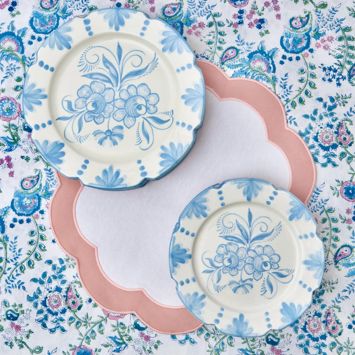 Seville Blue Gardênia Starter Plate