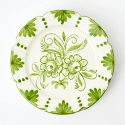 Seville Green Gardênia Dinner Plate
