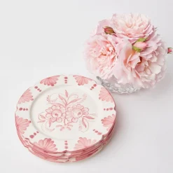 Seville Pink Gardênia Dinner Plate (set of 4)