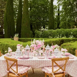 Seville Pink Gardênia Dinner Plate (set of 4)