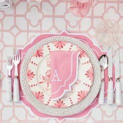 Seville Pink Gardênia Dinner Plate