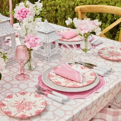 Seville Pink Gardênia Starter Plate (set of 4)