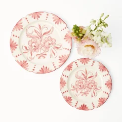 Seville Pink Gardênia Starter Plate (set of 4)