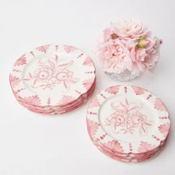 Seville Pink Gardênia Starter Plate (set of 4)