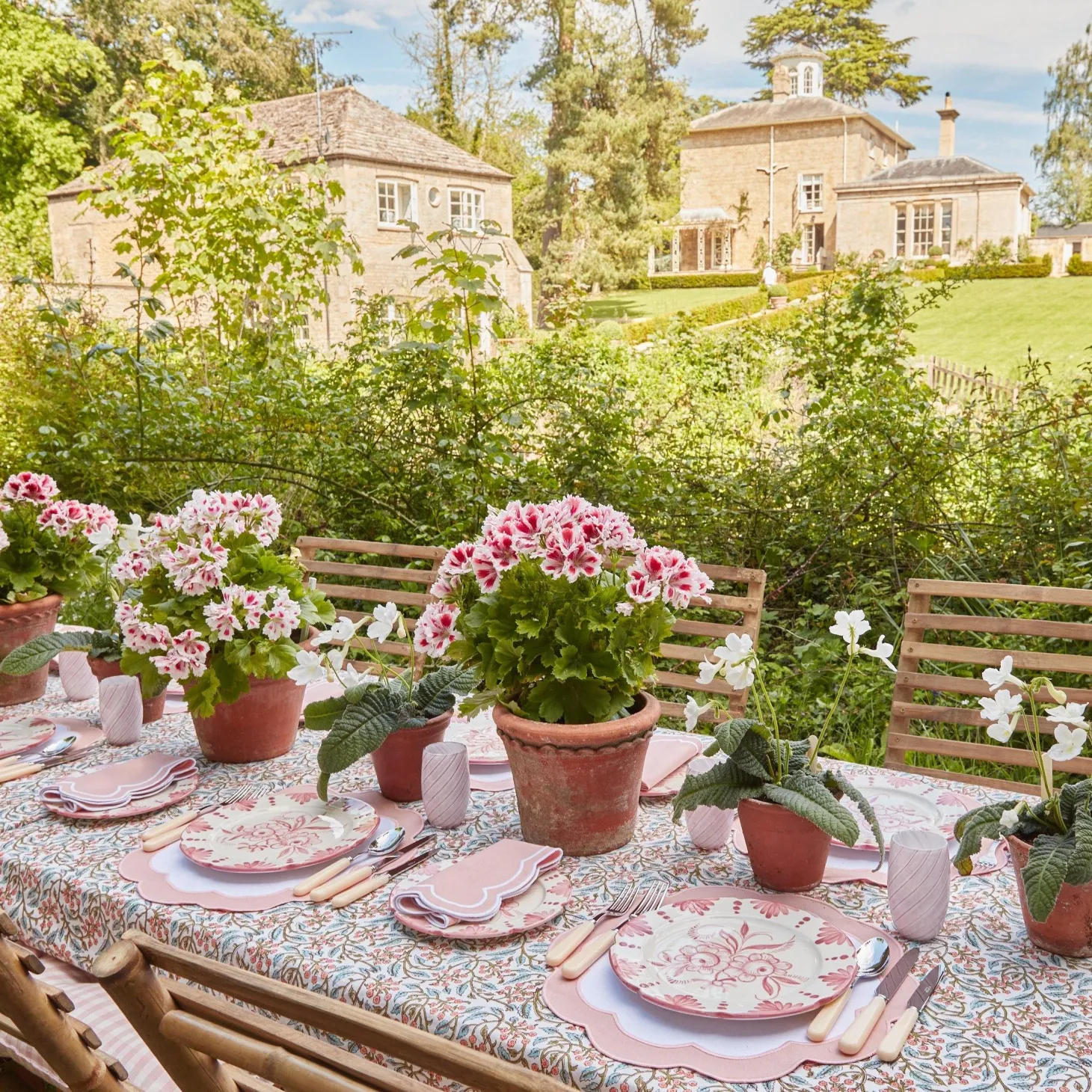 Seville Pink Gardênia Starter Plate