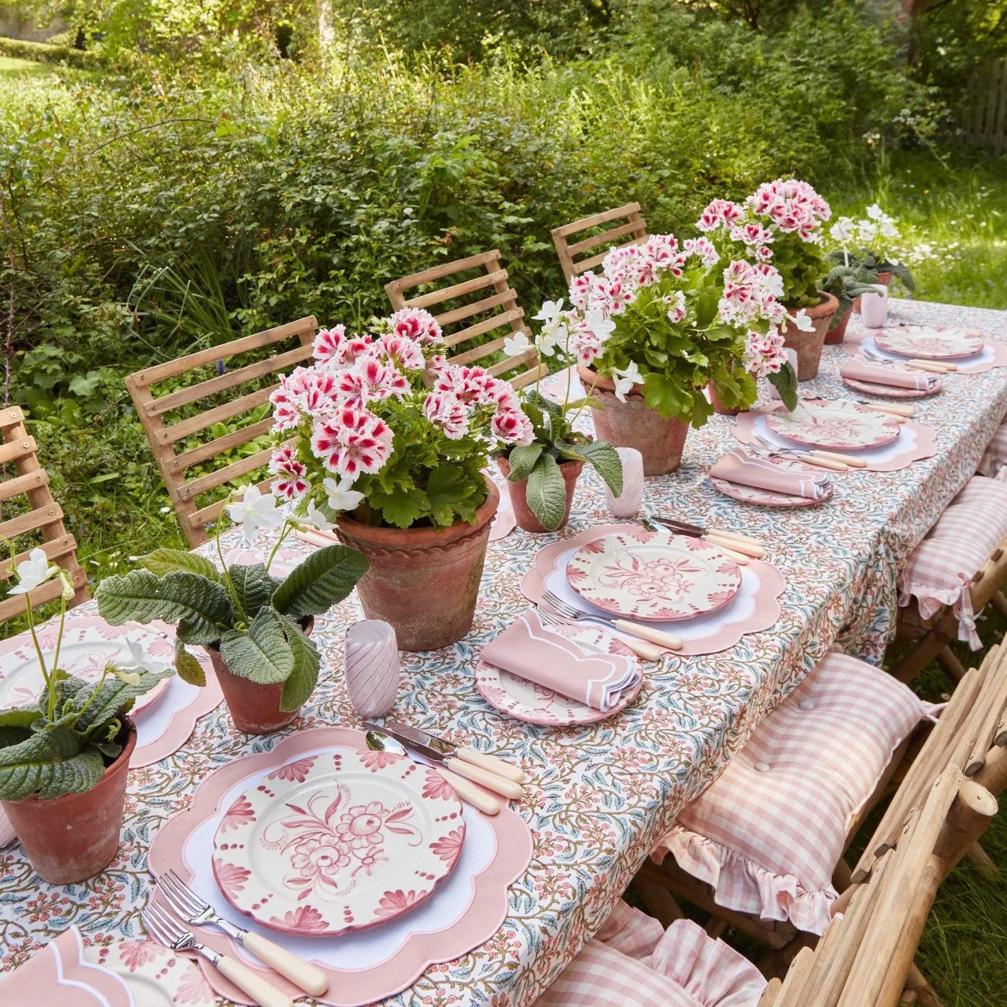 Seville Pink Gardênia Starter Plate
