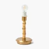 Short Bamboo Rechargeable Lamp