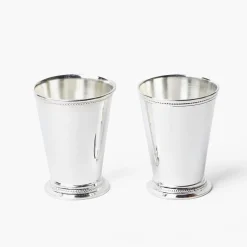 Silver Mint Julep Cups (Pair)