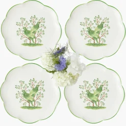 Singing Bird Dinner Plates (Set of 4)