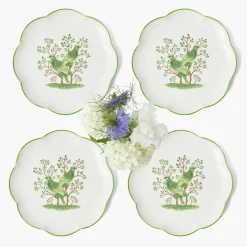 Singing Bird Starter Plates (Set of 4)