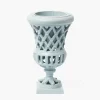 Small Adelaide Soft Blue Lattice Urn Vase