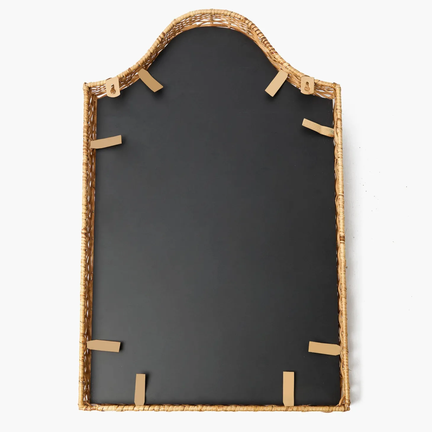 Small Celine Bow Rattan Mirror