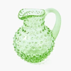 Small Emerald Hobnail Jug