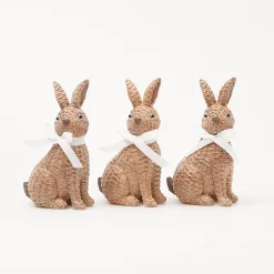 Small Rattan Rabbit (Trio)
