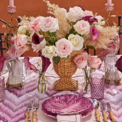 Small Rattan Urn Vase