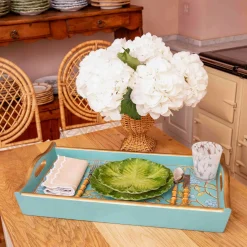 Small Rattan Urn Vase
