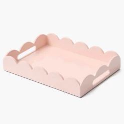 Small Soft Pink Lacquer Tray