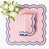 Sofia Pink Appliqué Napkins (Set of 4)