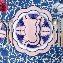 Sofia Pink Appliqué Placemats & Napkins (Set of 4)