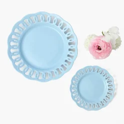 Soft Blue Lace Starter Plate