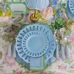Soft Blue Lace Starter Plate