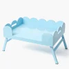 Soft Blue Lacquer Breakfast Tray