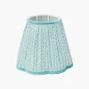 Soft Blue Lotus Lampshade (18cm)