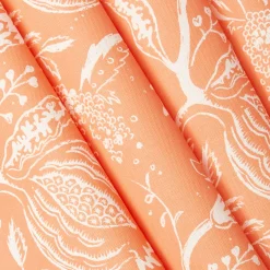 Soft Coral Chelsea Square Fabric