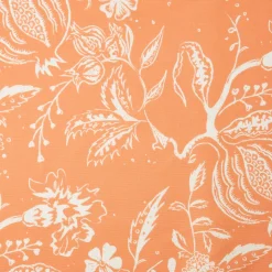 Soft Coral Chelsea Square Fabric