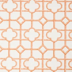 Soft Coral Shaded Bamboo Fabric