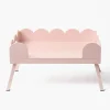 Soft Pink Lacquer Breakfast Tray