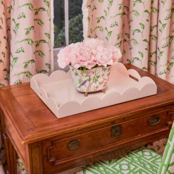 Soft Pink Lacquer Tray