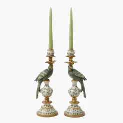 Spring Green Candles (Set of 8)
