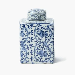 Square Traditional Ginger Jar