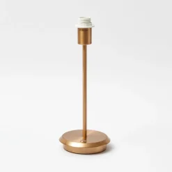 Tall Rechargeable Lamp with Olive Lotus Shade (18cm)