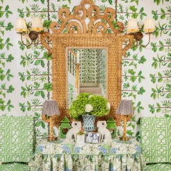 The Grand Rattan Mirror