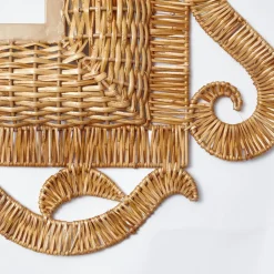 The Grand Rattan Mirror