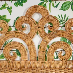 The Grand Rattan Mirror