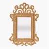 The Small Grand Rattan Mirror